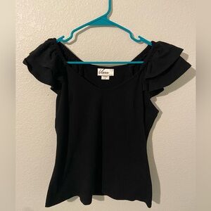 Lolita Top in Black - Vixen by Micheline Pitt